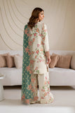 Luxury Printed Silk 3 Piece Suit for Women