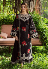 AB 256-A: Premium Fine-Quality Dhanak Marina Embroidered 3-Piece Suit
