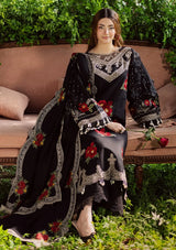 AB 256-A: Premium Fine-Quality Dhanak Marina Embroidered 3-Piece Suit