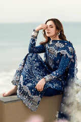 3PC Embroidery Suit Lawn-HH07