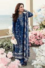 3PC Embroidery Suit Lawn-HH07