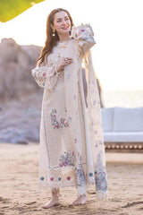 3PC Embroidery Suit Lawn-HH11